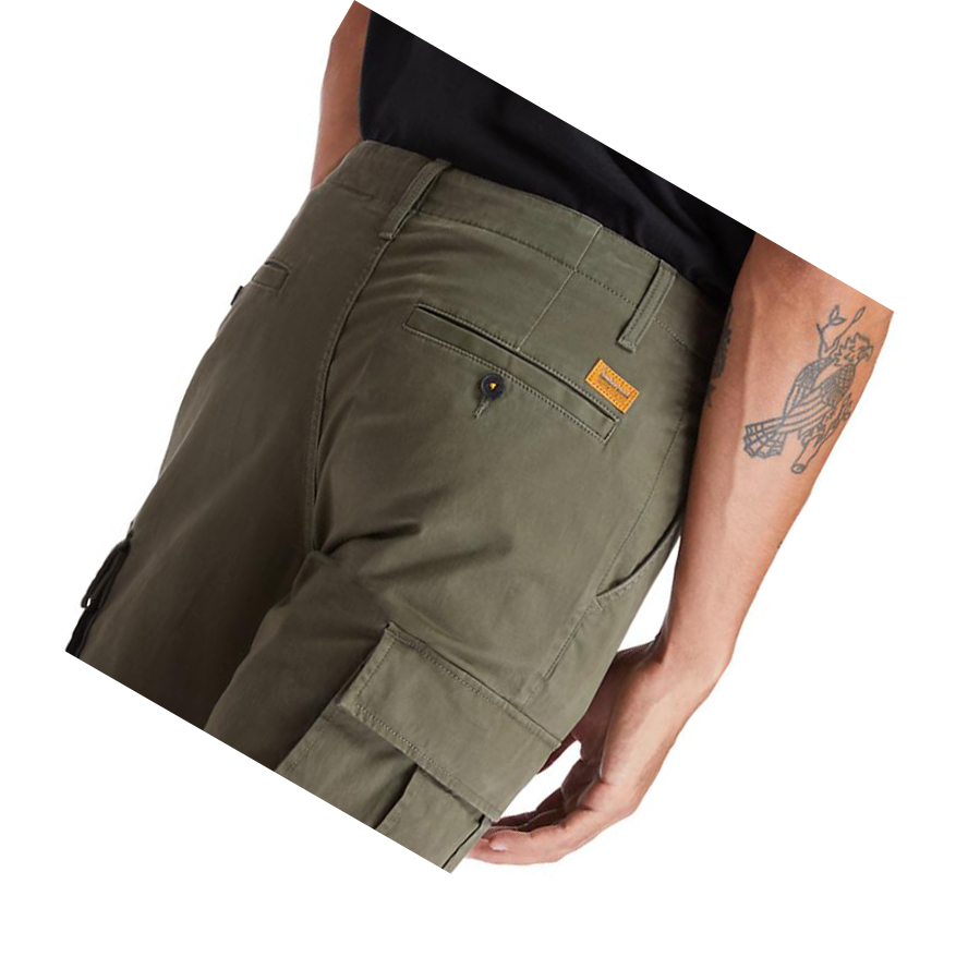 Men's Timberland Squam Lake Cargo Pants Green | ODP-021975