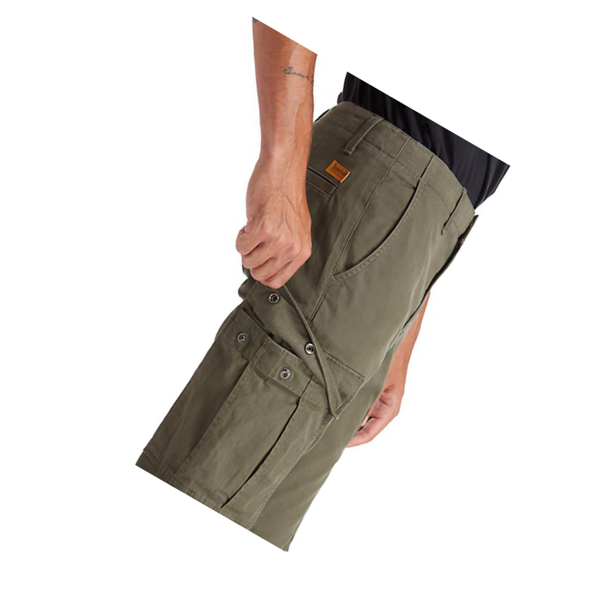 Men's Timberland Squam Lake Cargo Pants Green | ODP-021975