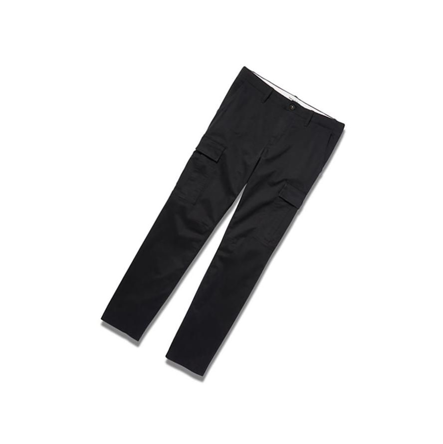 Men's Timberland Squam Lake Cargo Pants Black | ONH-310726