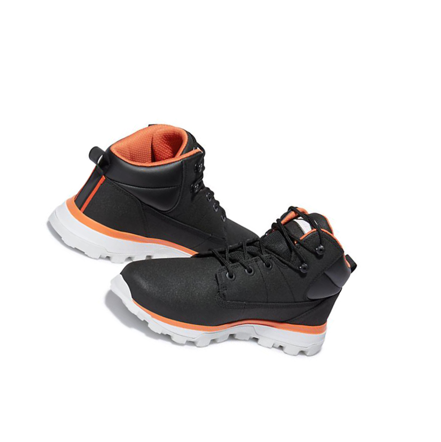 Men's Timberland Treeline Chukka Boots Black | GBY-912538