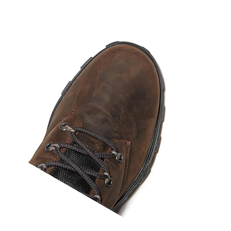 Men's Timberland Treeline Hiker Chukka Boots Dark Brown | GPS-386172