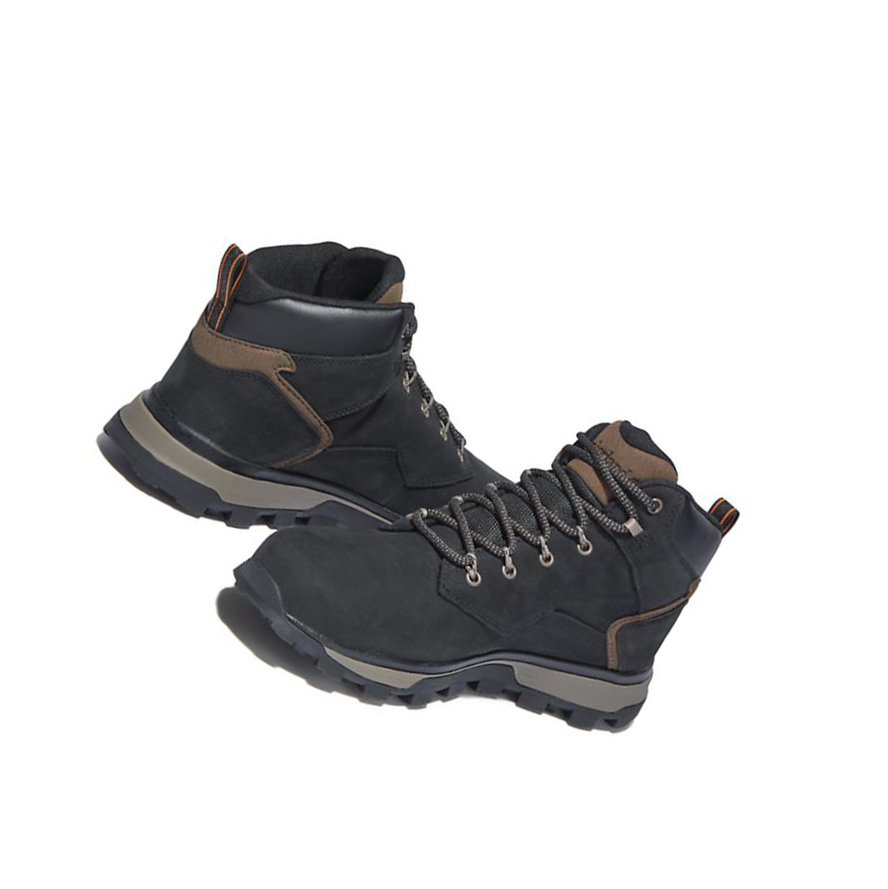 Men's Timberland Treeline Hiker Chukka Boots Black | MYI-275098