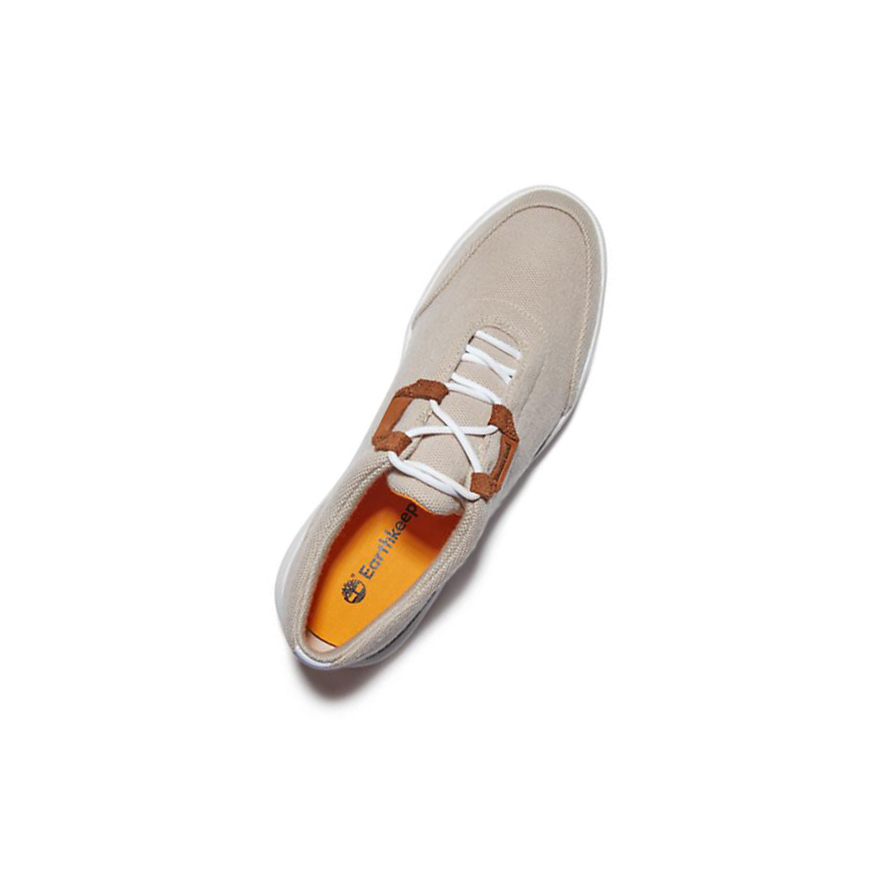 Men's Timberland TrueCloud™ EK+ Canvas Shoes White | RWS-371840