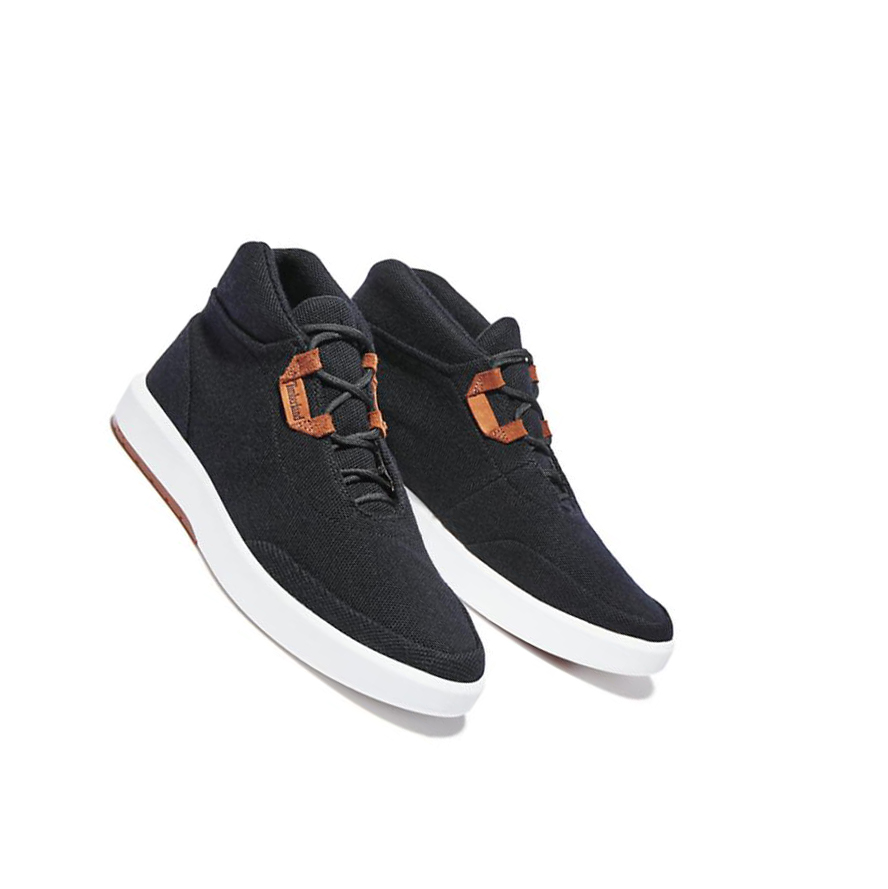 Men's Timberland TrueCloud™ EK+ Chukka Walking Shoes Black | NSJ-192785