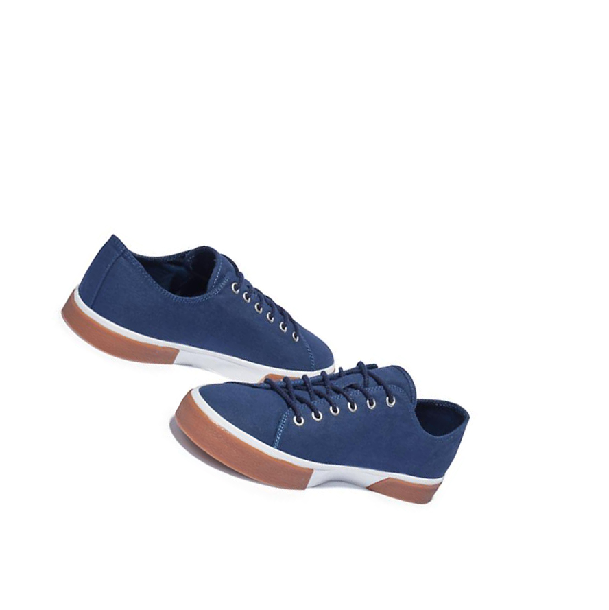 Men's Timberland Union Wharf 2.0 EK+ Canvas Shoes Navy | CRW-359047