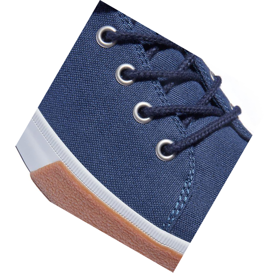 Men's Timberland Union Wharf 2.0 EK+ Canvas Shoes Navy | CRW-359047