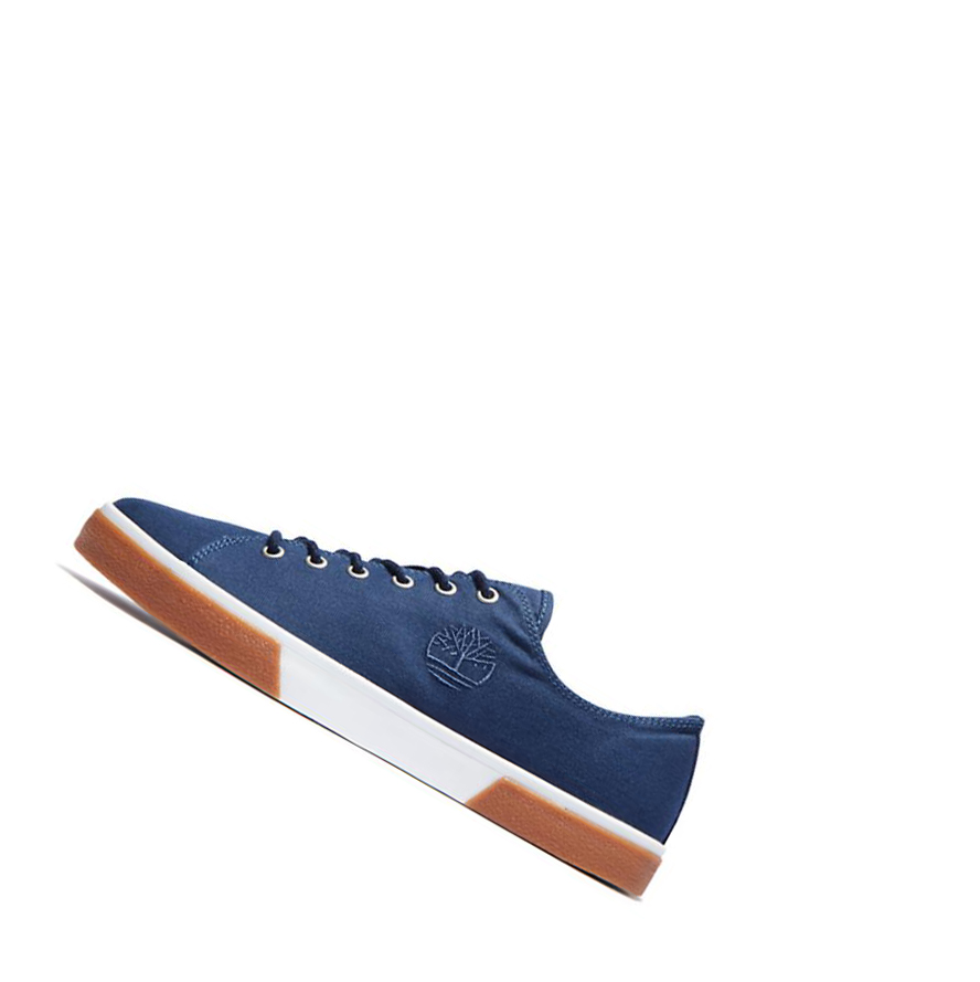 Men's Timberland Union Wharf 2.0 EK+ Canvas Shoes Navy | CRW-359047