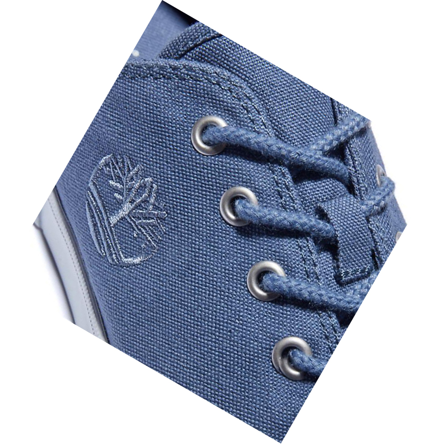 Men's Timberland Union Wharf 2.0 EK+ Canvas Shoes Blue | OXL-402896