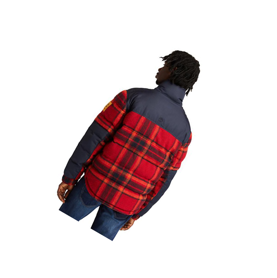 Men's Timberland Welch Mountain Ultimate Puffer Jackets Red | KXE-719432