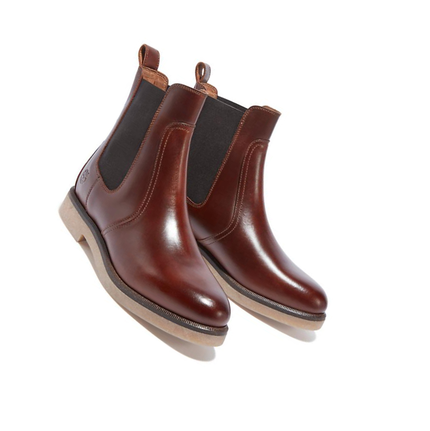 Women's Timberland Cambridge Square Chelsea Boots Brown | JDQ-503691