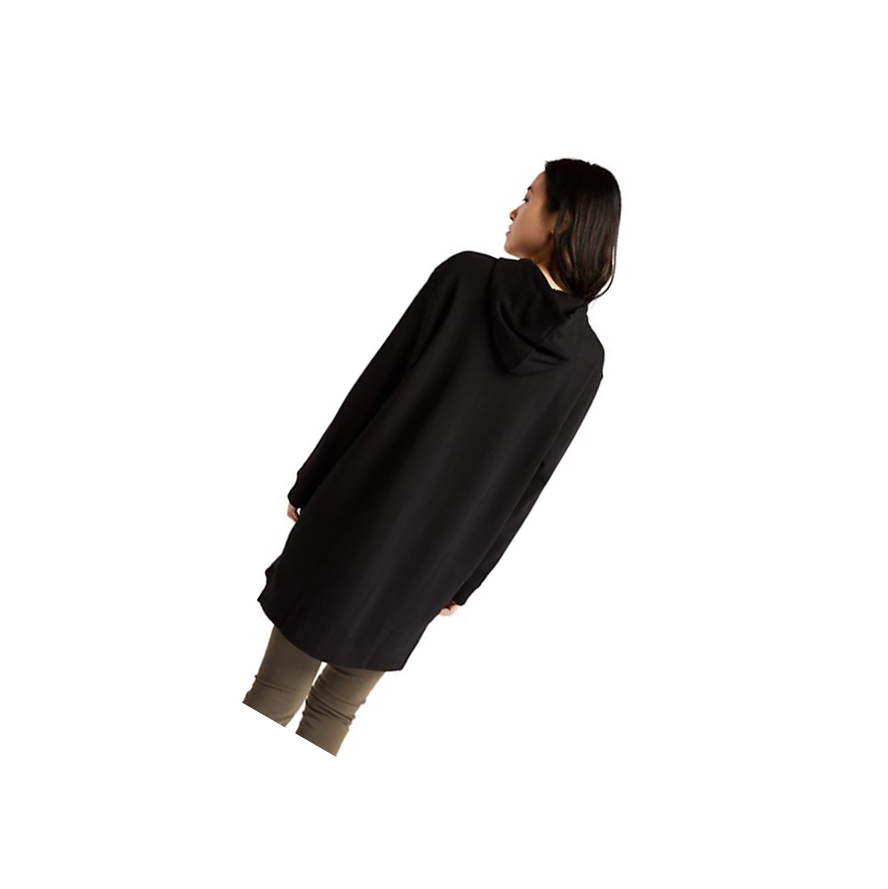 Women's Timberland Core Dress Hoodie Black | LAV-298130