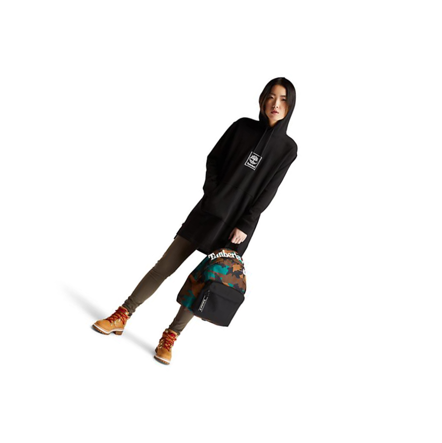 Women's Timberland Core Dress Hoodie Black | LAV-298130