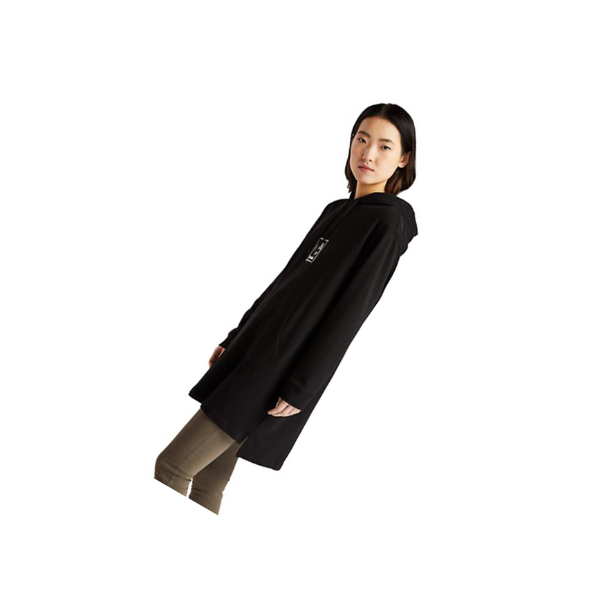 Women's Timberland Core Dress Hoodie Black | LAV-298130