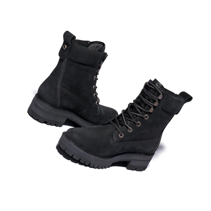 Women's Timberland Courmayeur Valley Original 6-inch Boots Black | MSO-341062