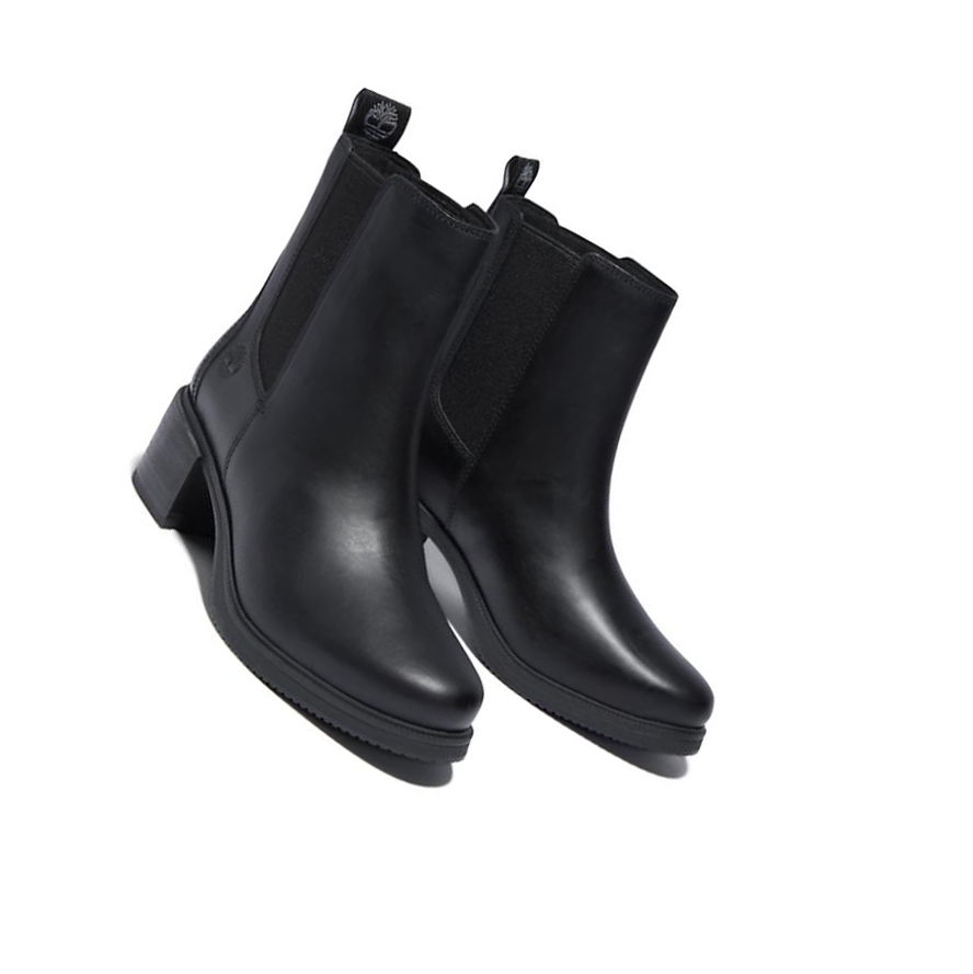 Women's Timberland Dalston Vibe Chelsea Boots Black | XEI-874162