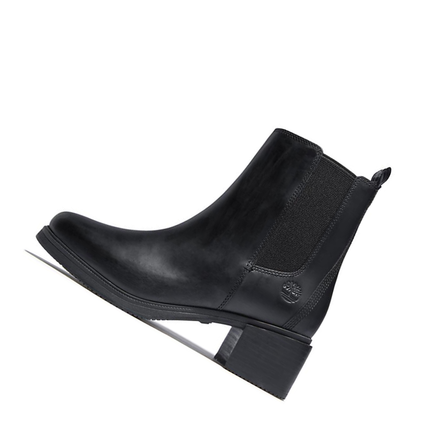 Women's Timberland Dalston Vibe Chelsea Boots Black | XEI-874162