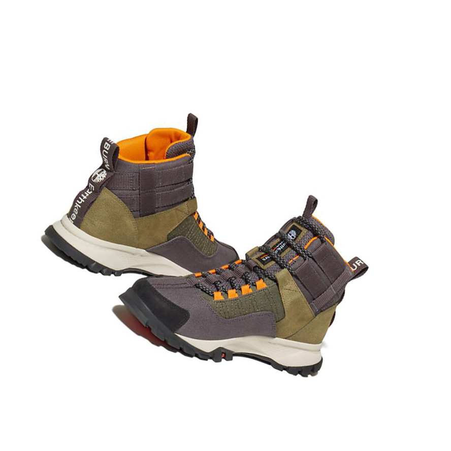 Women's Timberland Earthkeepers® by Raeburn Garrison Trail Hiker Winter Boots Grey | QDI-502138