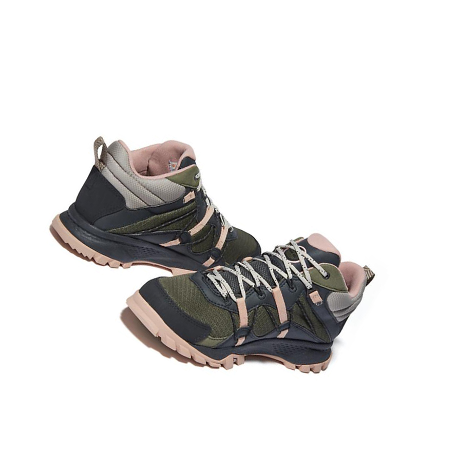 Women's Timberland Garrison Trail Hiker Hiking Boots Dark Green | MYU-865102