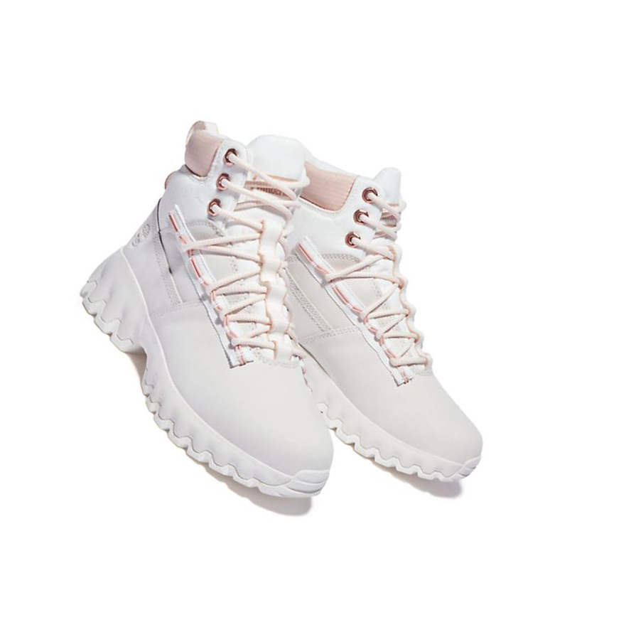 Women's Timberland GreenStride™ Edge Winter Boots White | HVD-047139