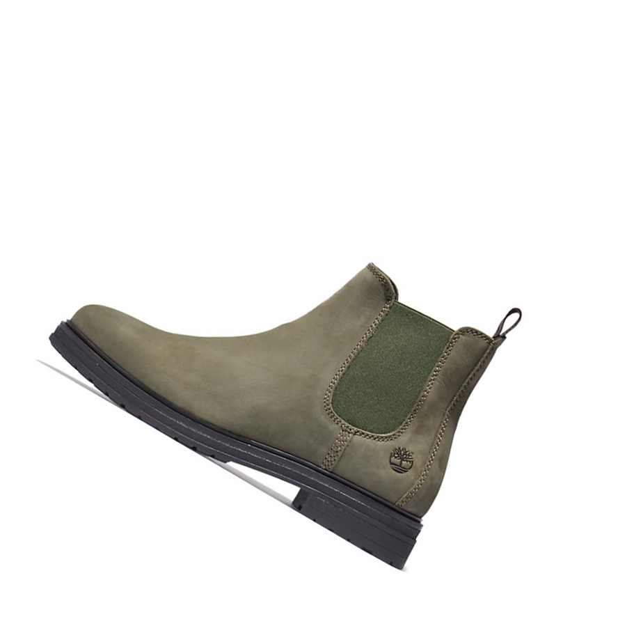 Women's Timberland Hannover Hill Chelsea Boots Dark Green | ZSI-190824