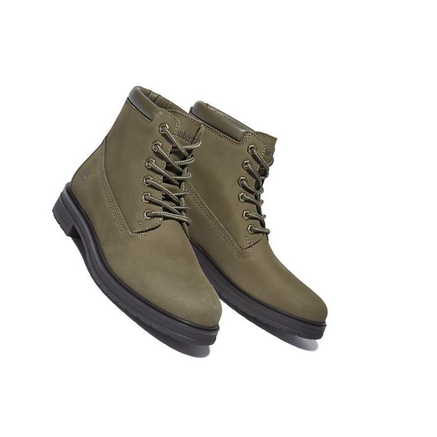 Women's Timberland Hannover Hill Original 6-inch Boots Dark Green | VLD-294815