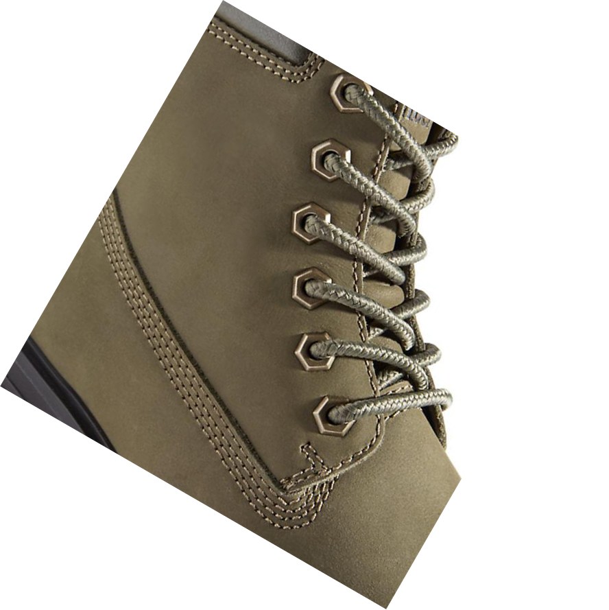 Women's Timberland Hannover Hill Original 6-inch Boots Dark Green | VLD-294815