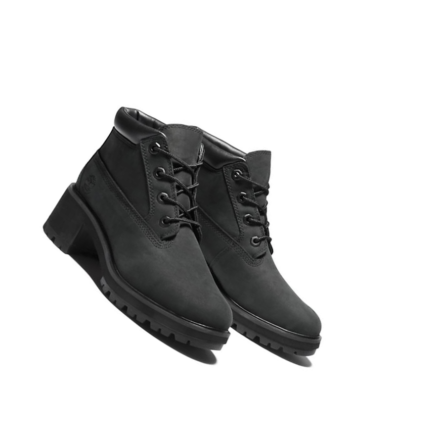 Women's Timberland Kinsley Waterproof Ankle Boots Black | SMR-087321