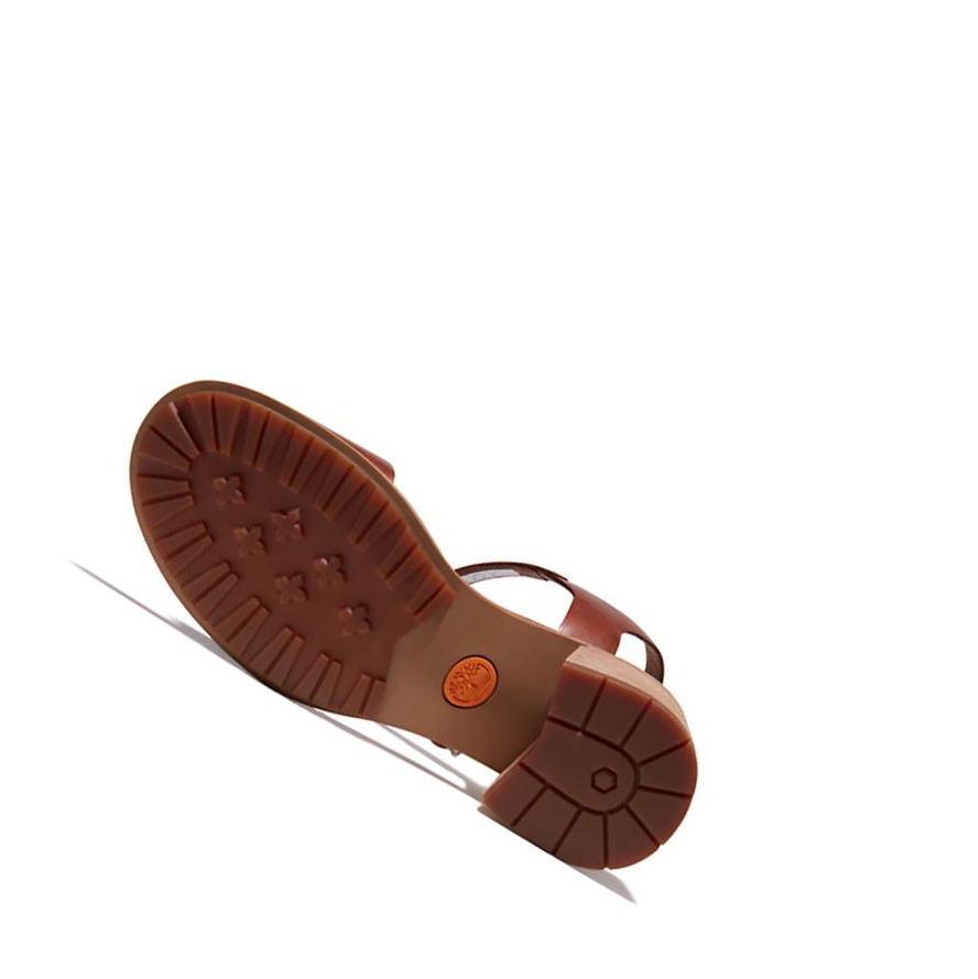 Women's Timberland Laguna Shore Sandals Brown | VHI-579480