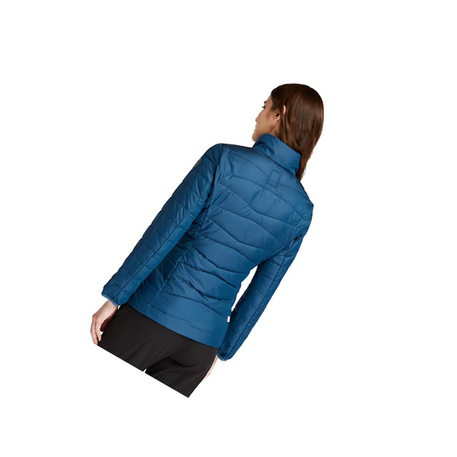 Women's Timberland Lightweight Packable Parka Jackets Blue | KYR-153287