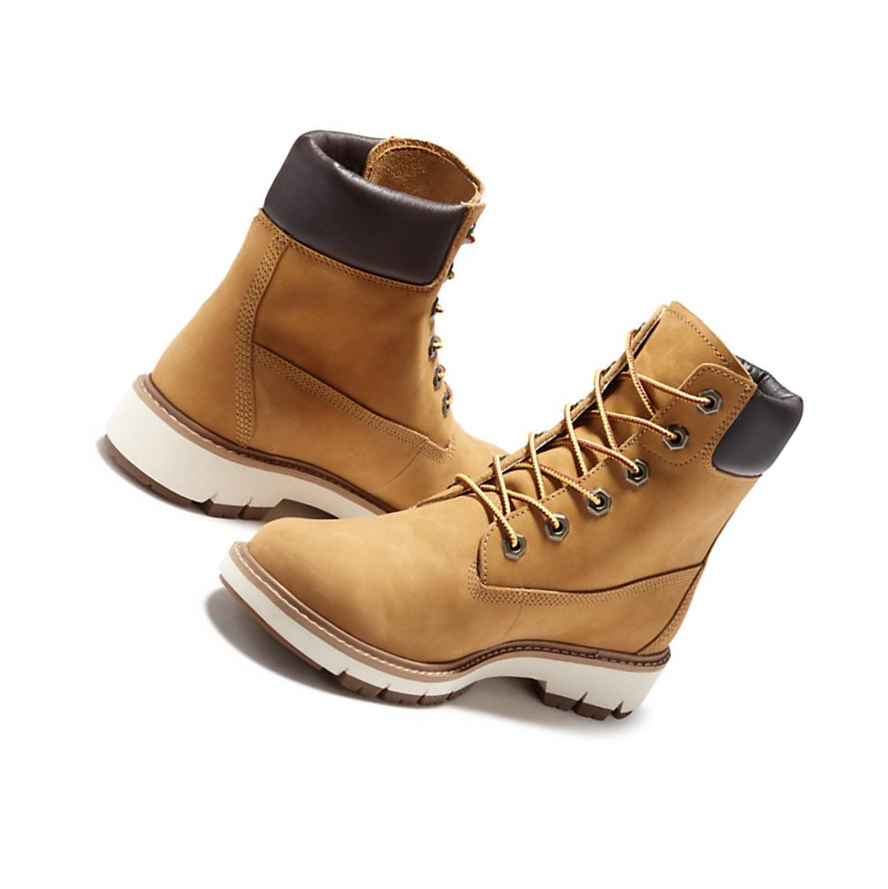 Women's Timberland Lucia Way Original 6-inch Boots Yellow | JLX-167345