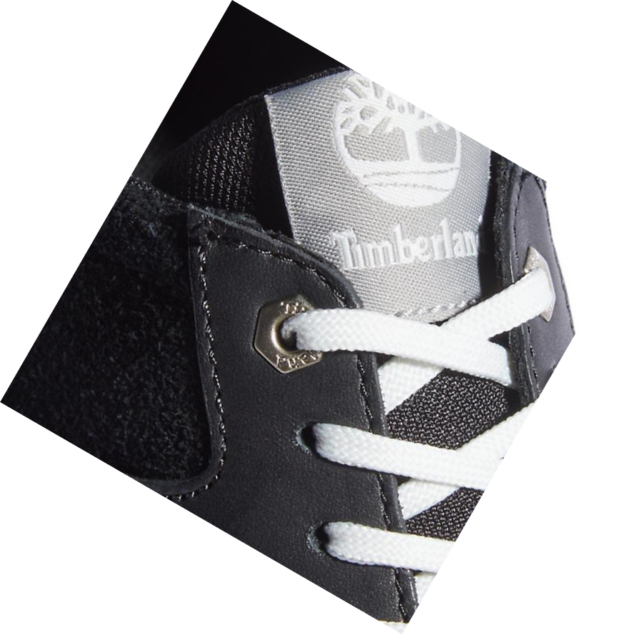 Women's Timberland Miami Coast Leather Sneakers Black | FUH-830657