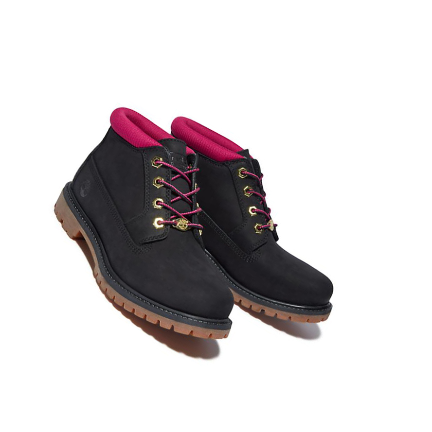 Women's Timberland Nellie Chukka Ankle Boots Pink | EMP-284319