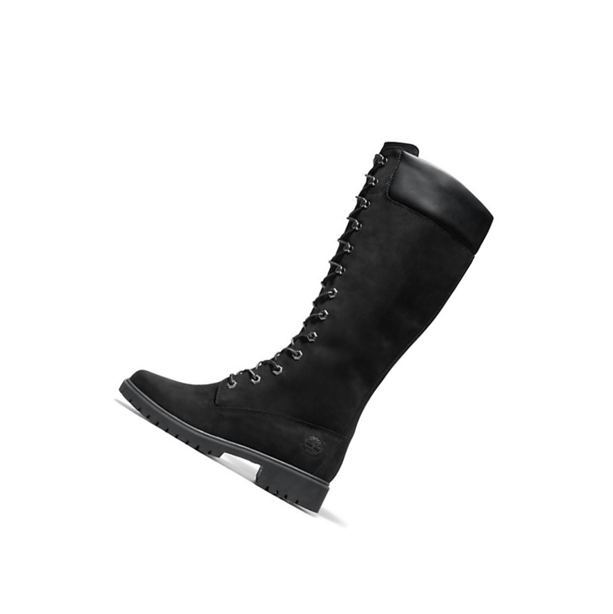 Women's Timberland Premium14 Inch Winter Boots Black | ROK-052913