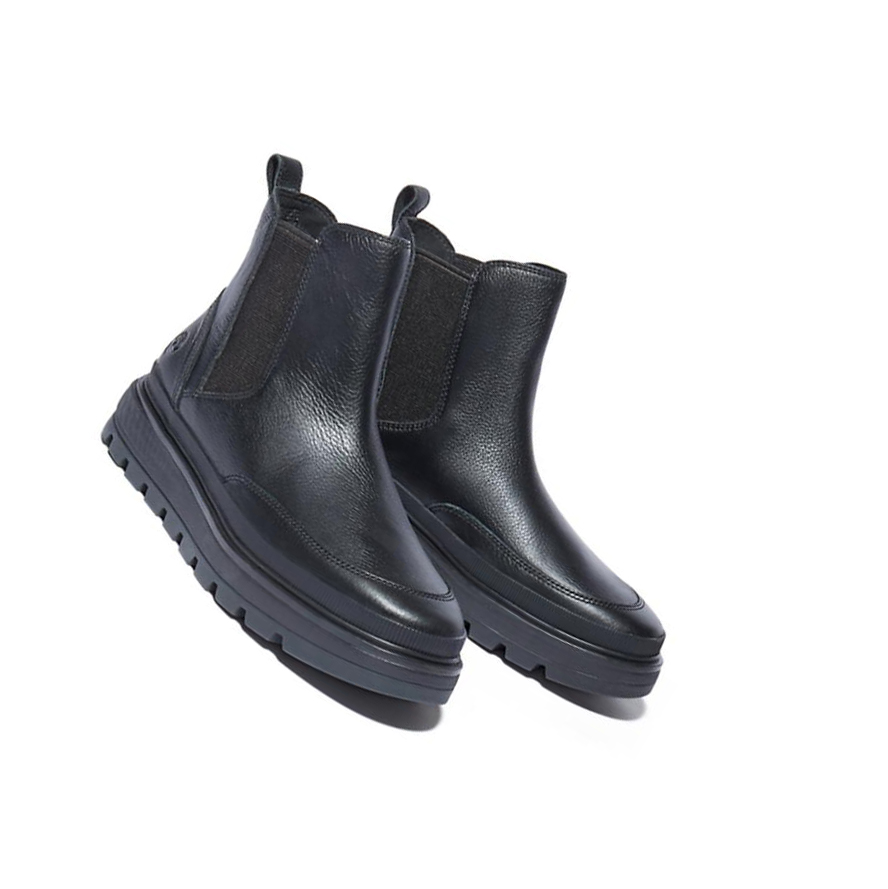 Women's Timberland Ray City Chelsea Boots Black | EOU-604317