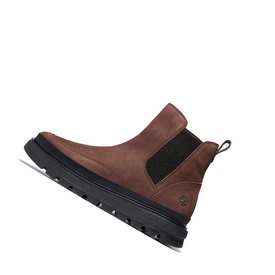 Women's Timberland Ray City Chelsea Boots Dark Brown | UHQ-309648