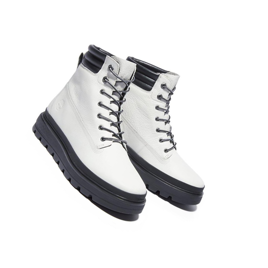 Women's Timberland Ray City Original 6-inch Boots White | MOU-250193