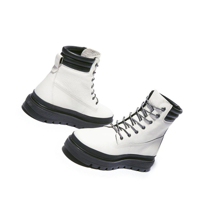 Women's Timberland Ray City Original 6-inch Boots White | MOU-250193