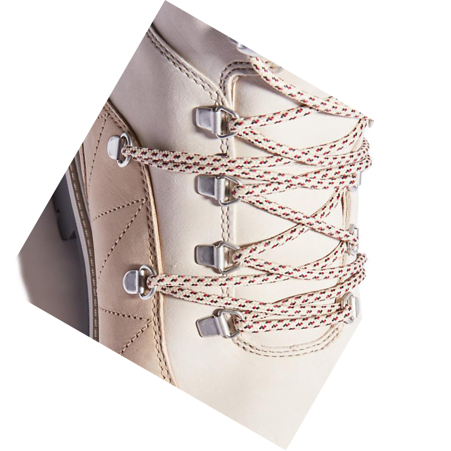 Women's Timberland Tommy Hilfiger x Timberland® Re-imagined 110 EK+ Hiker Winter Boots Beige | CKQ-291807