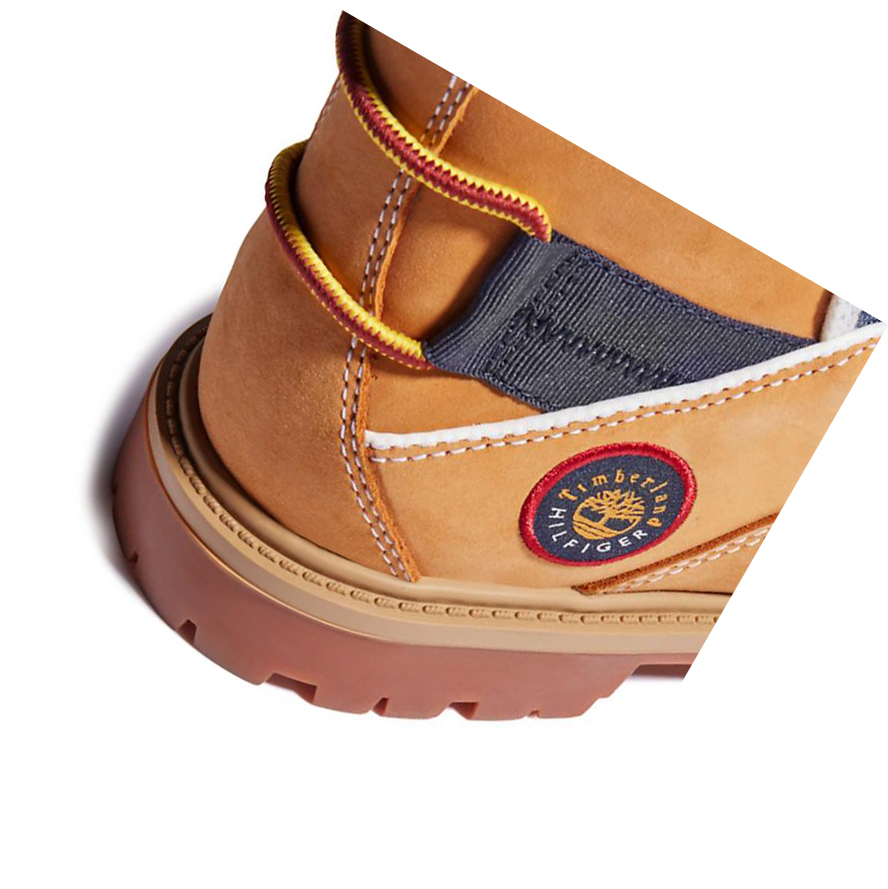 Women's Timberland Tommy Hilfiger x Timberland® Re-Mixed EK+ Original 6-inch Boots Yellow | DFR-148530