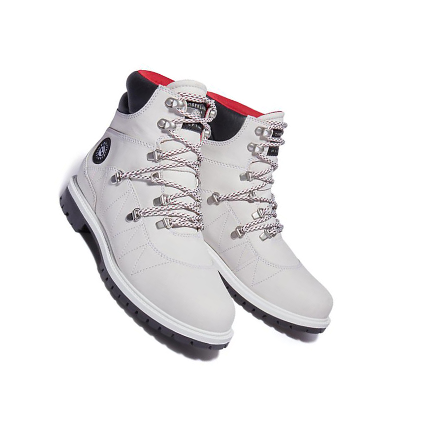 Women's Timberland Tommy Hilfiger x Timberland® Re-imagined 110 EK+ Hiker Winter Boots White | TXJ-846203