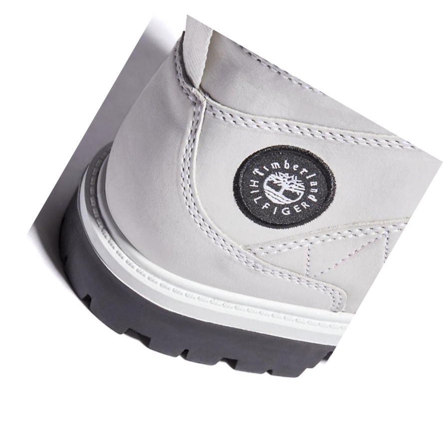 Women's Timberland Tommy Hilfiger x Timberland® Re-imagined 110 EK+ Hiker Winter Boots White | TXJ-846203