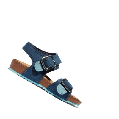 Kids' Timberland Castle Island Toddler Sandals Navy | ORQ-360712