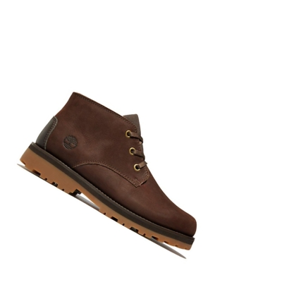 Kids' Timberland Courma Kid Junior Chukka Boots Dark Brown | WKB-395407