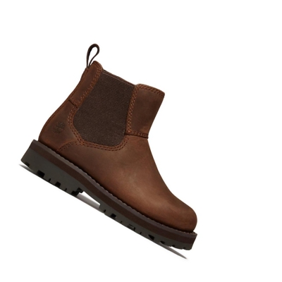 Kids' Timberland Courma Kid Toddler Chelsea Boots Dark Brown | MIK-105287