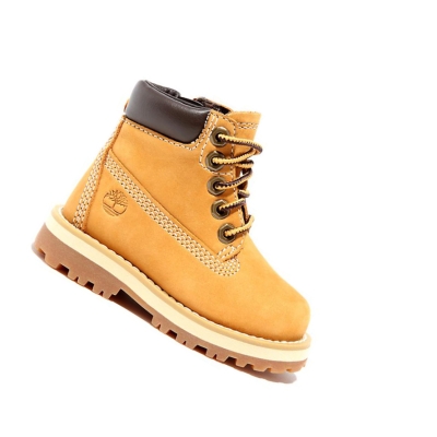 Kids' Timberland Courma Kid Toddler Original 6-inch Boots Yellow | KZX-395106