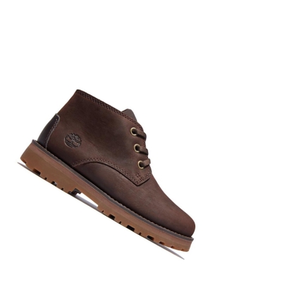 Kids' Timberland Courma Kid Youth Chukka Boots Dark Brown | EBY-946130