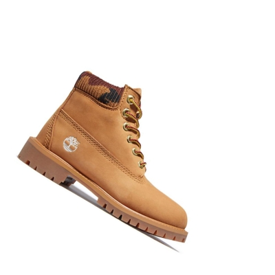 Kids' Timberland Premium Toddler Original 6-inch Boots Yellow | IAF-367491