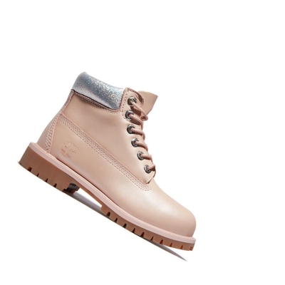 Kids' Timberland Premium Toddler Original 6-inch Boots Light Pink | WZK-978650