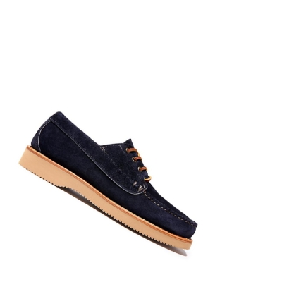 Men's Timberland American Craft Boat Shoes Navy | LFZ-396058