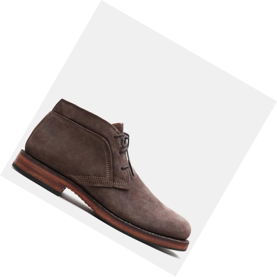 Men's Timberland American Craft Chukka Boots Dark Brown | ULH-427368